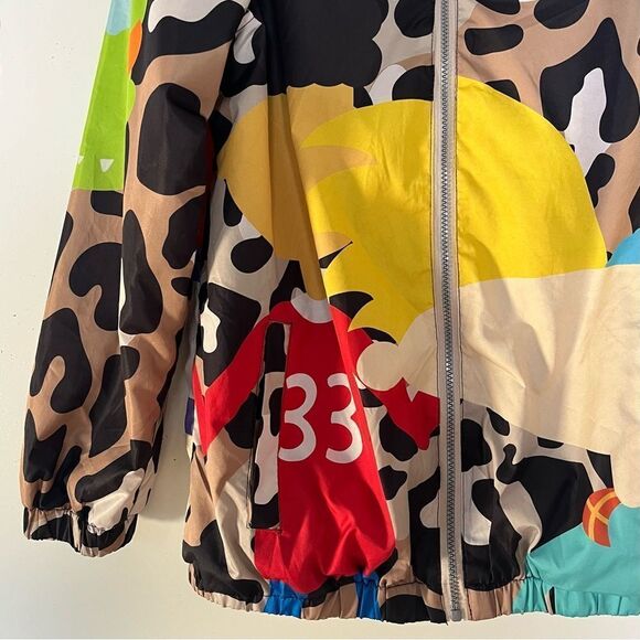 Members Only x Nickelodeon Windbreaker Jacket Hey Arnold Rugrats Unisex Small - Picture 3 of 10